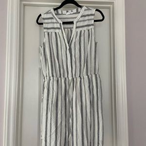 5 for $20🎉 Gap Linen Striped Dress Small